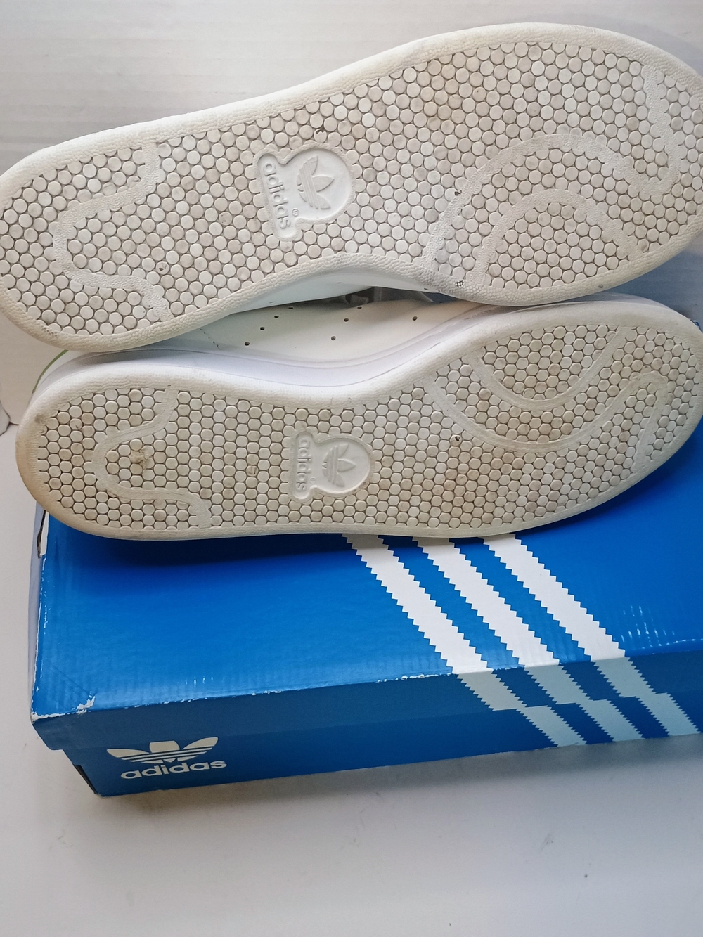 Adidas Originals Stan Smith OG Athletic Tennis Shoes White Green Mens Size 11 - Picture 5 of 5